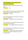 HCAD Midterm Exam Questions & Answers &lpar;Grade A&plus;&rpar;&period;docx&NewLine;&NewLine;