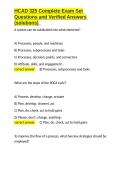 HCAD 325 Complete Exam Set Questions and Verified Answers &lpar;solutions&rpar;&period;docx&NewLine;&NewLine;