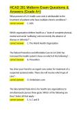 HCAD 201 Midterm Exam Questions & Answers &lpar;Grade A&plus;&rpar;&period;docx&NewLine;&NewLine;