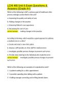 LCHI 465 Unit 6 Exam Questions & Answers &lpar;Grade A&plus;&rpar;&period;docx&NewLine;&NewLine;