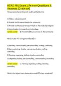 HCAD 401 Exam 1 Review Questions & Answers &lpar;Grade A&plus;&rpar;&period;docx&NewLine;&NewLine;
