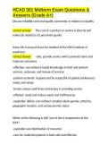HCAD 301 Midterm Exam Questions & Answers &lpar;Grade A&plus;&rpar;&period;docx&NewLine;&NewLine;
