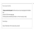 HCR 240 Pathophysiology Final Review &lpar;Modules 4&ndash;7&rpar; &vert; Study Guide&comma; Practice Questions & Exam Review 2026&sol;2027