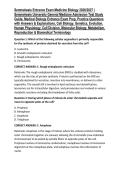 Semmelweis Entrance Exam Medicine Biology 2026&sol;2027 &vert; Semmelweis University General Medicine Admission Test Study Guide&comma; Medical Biology Entrance Exam Prep&comma; Practice Questions with Answers & Explanations&comma; Cell Biology&comma; Genetics&comma; Evolution&comma; Human Physiolog
