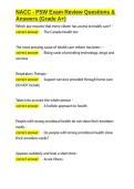 NACC - PSW Exam Review Questions & Answers &lpar;Grade A&plus;&rpar;&period;docx&NewLine;&NewLine;