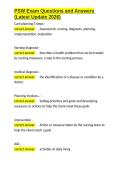 PSW Exam Questions and Answers &lpar;Latest Update 2026&rpar;&period;docx&NewLine;&NewLine;