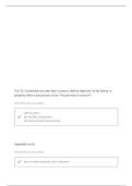 BLAW 3310 EXAM I QUESTIONS WITH CORRECT ANSWERS