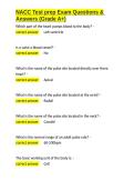 NACC Test prep Exam Questions & Answers &lpar;Grade A&plus;&rpar;&period;docx&NewLine;&NewLine;