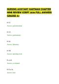 NURSING&lowbar;ASSISTANT&lowbar;HARTMAN&lowbar;CHAPTER&lowbar;NINE&lowbar;REVIEW&lowbar;SCRIPT&lowbar;2026&lowbar;FULL&lowbar;ANSWERS