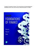 Test Bank for Foundations of Finance 10th Edition by Keown&comma; Martin & Petty