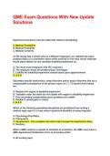 QME Exam Questions With New Update Solutions&NewLine;