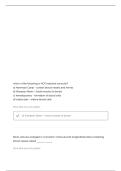 HAPS TEST REVIEW QUESTIONS WITH CORRECT ANSWERS
