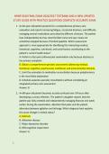 NRNP 6540 FINAL EXAM 2026&sol;2027 TESTBANK AND A NEW UPDATED &NewLine;STUDY GUIDE WITH PRACTICE QUESTIONS COMPLETE ACCURATE EXAM