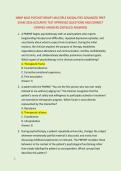 NRNP 6645 PSYCHOTHERAPY MULTIPLE MODALITIES ADVANCED PREP &NewLine;EXAM 2026 ACCURATE TEST APPROVED QUESTIONS AND CORRECT &NewLine;VERIFIED ANSWERS &lpar;DETAILED ANSWERS&rpar; 