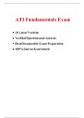 ATI PN Comprehensive Predictor Exam &vert; Proctored Exam Questions&comma; Answers & Complete Study Guide