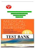 Test Bank Medical Surgical Nursing 11th Edition Ignatavicius Lewis&NewLine;