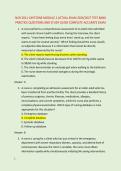 NUR 2811 CAPSTONE MODULE 2 ACTUAL EXAM 2026&sol;2027 TEST BANK &NewLine;PRACTICE QUESTIONS AND STUDY GUIDE COMPLETE ACCURATE EXAM