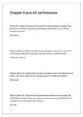 Chapter 8&colon; Aircraft Performance &vert; Study Guide&comma; Practice Questions&comma; Answers & Exam Review 2026&sol;2027