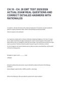 EMT Chapters 18&ndash;28 Test 2025&ndash;2026 &vert; Study Guide&comma; Practice Questions&comma; Detailed Answers & Rationales