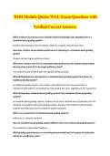D184 Module Quizes WGU Exam Questions with &NewLine;Verified Correct Answers