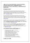 AHIP ACTUAL EXAM &lbrack;QUESTION 1- 200&rsqb; AND ANSWERS &NewLine;UPDATED 2026&sol;2027&vert; 100&percnt; VERIFIED&vert;DETAILED &NewLine;RATIONALES &ndash;PASS GUARANTEED A&plus; GRADED &vert;INSTANT &NewLine;DOWNLOAD 