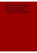 Comprehensive Chemistry Final Review &ndash; Atomic Structure&comma; Solutions&comma; Thermochemistry&comma; Gases & Acid-Base