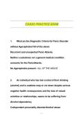 CAADC Practice Exam Questions and Answers &vert; Certified Alcohol and Drug Counselor Exam Prep