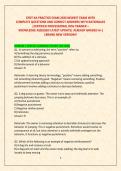 CPDT-KA PRACTICE EXAM 2026 NEWEST EXAM WITH  COMPLETE QUESTIONS AND CORRECT ANSWERS WITH RATIONALES &NewLine;&vert;CERTIFIED PROFESSIONAL DOG TRAINER &ndash;  KNOWLEDGE ASSESSED LATEST UPDATE&vert; ALREADY GRADED A&plus;&vert; &vert;BRAND NEW VERSION&excl;&excl;
