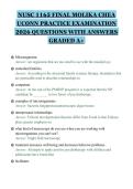 NUSC 1165 FINAL MOLIKA CHEA&NewLine;UCONN PRACTICE EXAMINATION&NewLine;2026 QUESTIONS WITH ANSWERS&NewLine;GRADED A&plus;&NewLine;