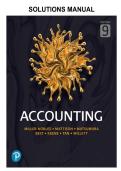 Accounting 9th Australian Edition by Tracie Miller-Nobles &vert; Complete Solutions Manual&comma; Chapters 1&ndash;23&comma; Step-by-Step Answers & Exam Review 2026&sol;2027