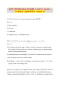 AINS 102 Exam &vert; Questions & Answers&comma; Verified & Updated 2024&ndash;2025&comma; Study Guide & Exam Review
