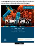 Test Bank for Pathophysiology 9th Edition by McCance & Huether &vert; The Biologic Basis for Disease