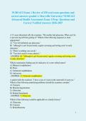 Bundle for NURS 612 Exams 1&comma; 2&comma; and 3  Prep  with 600 real exam questions and correct answers graded A Maryville University&sol; NURS 612 Advanced Health Assessment Exams 1&comma; 2 & 3 Prep- Questions and Correct Verified Answers 2026-2027