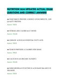 NUTRITION 1020 UPDATED ACTUAL EXAM&NewLine;QUESTIONS AND CORRECT ANSWERS&NewLine;