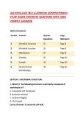 LSU ENVS 2126 TEST 1 LOMNICKI COMPREHENSIVE STUDY GUIDE COMPLETE QUESTIONS WITH 100&percnt; VERIFIED ANSWERS