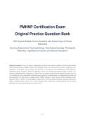 PMHNP Practice Exam Question Bank &ndash; 300 Original Questions & Answers with Rationales &lpar;Psychiatric Mental Health Nurse Practitioner Certification Prep&comma; All Topics Covered&rpar;