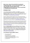 BPOC EXAM 1 PRACTICE QUESTIONS MASTER SET - &NewLine;COMPLETE REVIEW  ACTUAL EXAM &lbrack;QUESTION 1- 200&rsqb; &NewLine;AND ANSWERS UPDATED 2026&sol;2027&vert; 100&percnt; &NewLine;VERIFIED&vert;DETAILED RATIONALES &ndash;PASS GUARANTEED &NewLine;A&plus; GRADED &vert;INSTANT DOWNLOAD 