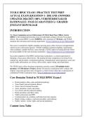 TCOLE BPOC EXAM 1 PRACTICE TEST PREP  &NewLine;ACTUAL EXAM &lbrack;QUESTION 1- 200&rsqb; AND ANSWERS &NewLine;UPDATED 2026&sol;2027&vert; 100&percnt; VERIFIED&vert;DETAILED &NewLine;RATIONALES &ndash;PASS GUARANTEED A&plus; GRADED &NewLine;&vert;INSTANT DOWNLOAD 