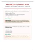 NSG 3600 Exam 4 &lpar;PDF&rpar; &vert; &lpar;2026&sol;27&rpar; Children's Health Comprehensive Pediatric Nursing Review &vert; Instant Pdf Download