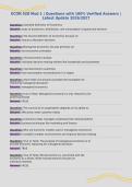 ECON 528 Mod 1 &vert; Questions with 100&percnt; Verified Answers &vert;&NewLine;Latest Update 2026&sol;2027