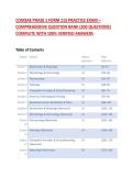 COMSAE PHASE 1 FORM 115 PRACTICE EXAM &ndash; COMPREHENSIVE QUESTION BANK &lpar;200 QUESTIONS&rpar; COMPLETE WITH 100&percnt; VERIFIED ANSWERS