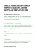 OHIO LIFE INSURANCE EXAM 4 COMPLETE&NewLine;PREPARATION GUIDE WITH ANNUITIES&comma;&NewLine;BENEFITS&comma; AND UNDERWRITING BASICS