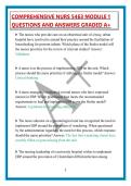 NURS 5463 Module 1&colon; Evidence-Based Practice Models & Leadership Questions & Answers &lpar;Graded A&plus;&rpar;