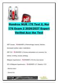 NUR 176 Test 2 Exam 2026&sol;2027 &vert; Cardiac&comma; Renal&comma; DVT&comma; Anemia&comma; GI & Pharmacology Questions and Answers &vert; Hondros College of Nursing