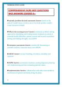 NURS 6001&colon; Fundamentals of Nursing & Comprehensive Clinical Assessment Exam Guide &lpar;2026&sol;2027&rpar;
