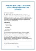 2026 AANP FNP CERTIFICATION LATEST 2024 WITH 200&plus; REAL EXAM QUESTIONS AND CORRECT ANSWERS &lpar;VERIFIED ANSWERS&rpar; &vert;AGRADE