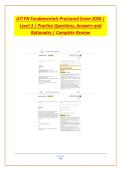 ATI PN Fundamentals 2026 Proctored Exam Comprising NGN And All Questions and Answers