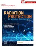 Test Bank For Radiation Protection in Medical Radiography 9th Edition By Mary Alice Statkiewicz Sherer&semi; Paula J&period; Visconti&semi; E&period; Russell Ritenour&semi; Kelli Haynes&vert; 9780323825030 &vert; All Chapters 1-16&vert; LATEST