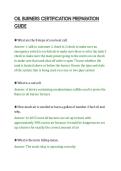 OIL BURNERS CERTIFICATION PREPARATION&NewLine;GUIDE