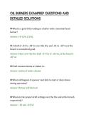 OIL BURNERS EXAMPREP QUESTIONS AND&NewLine;DETAILED SOLUTIONS&NewLine;